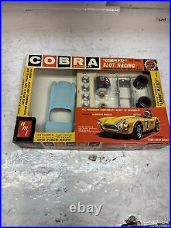 AMT Cobra Roadster Slot Stars Racing Kit 1/25 Car Model Kit RARE