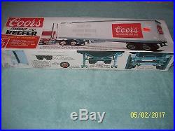 AMT Coors Kenworth K123 COE AND 40' Fruehauf reefer trailer, factory sealed