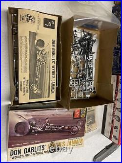 AMT DON GARLITS' WYNN'S JAMMER 1/25th scale Model Kit 1960's Original Lot Of 2