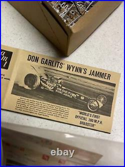 AMT DON GARLITS' WYNN'S JAMMER 1/25th scale Model Kit 1960's Original Lot Of 2