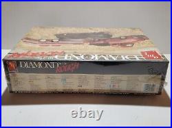 AMT Diamond In The Rough'53 Ford Pickup'40 Car Trailer Plastic Model Kit 125