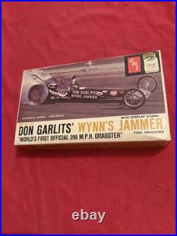 AMT Don Garlits Wynn's Jammer Dragster Drag Kit #2167 Unbuilt complete Orig Issu