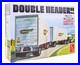 AMT Double Header Tandem Van Trailers 1/25 Scale Model Trailer Kit