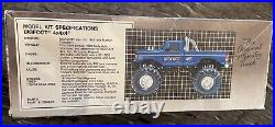 AMT ERTL 1989 Bigfoot 4X4X4 Ford Monster Truck 1/25 Scale Model Kit 6791