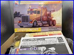 AMT ERTL 1/32 SHOCKWAVE JET POWERED TRUCK PETERBILT Sealed Inside Les Shockley