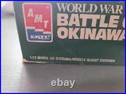 AMT ERTL Model Kit Diorama WWII Battle On Okinawa 1/72 NOS