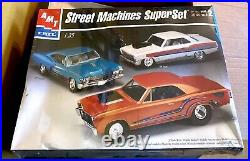 AMT ERTL Street Machines SuperSet (Factory Sealed) Model Kit (3) Cars 125