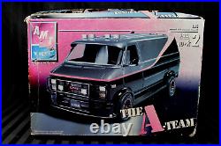 AMT ERTL The A-Team GMC Van #31537 1/25 Scale Model Kit NEW + CHEVY CHROME TREE
