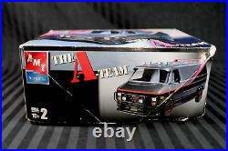 AMT ERTL The A-Team GMC Van #31537 1/25 Scale Model Kit NEW + CHEVY CHROME TREE