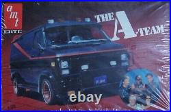 AMT ERTL The A Team GMC Van Black 125 Scale Model Kit Factory Sealed