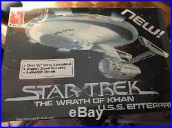 AMT/ERTL U. S. S. Enterprise Model Kits from the first Six Star Trek Feature Films