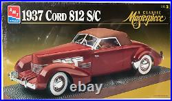 AMT/Ertl 1937 Cord 812 S/C Cabriolet Convertible Vtg 1993 Big 112 Model Kit NEW