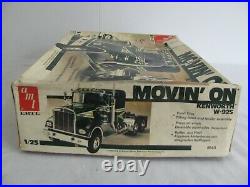 AMT Ertl 1/25 Scale Movin' On Kenworth W-925 Tractor Truck Semi Kit #6643 NIB