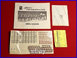AMT Ertl 6716 Budweiser Clydesdale 8 Horse Hitch Model Kit 1/20