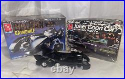 AMT Ertl Batman Batmobile + Batwing + Joker Goon City / Gotham Police Car