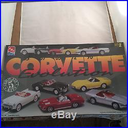AMT/Ertl Corvette Evolution 5 Complete Plastic Model Kits 8092 Sealed Box NOS