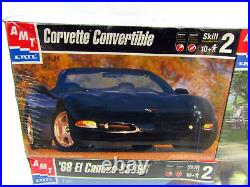 AMT Ertl Model Kit Value Pack Corvette, 68 El Cam SS396, 70 Monte Carlo SS 454