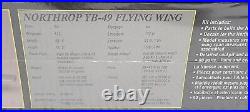 AMT Ertl Northrup USAF YB-49 Flying Wing Scale Airplane Plane Model Kit