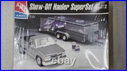 AMT/Ertl Show Off Hauler Super Set 1991 Chevy C1500 1/25 Scale Model Kit Sealed