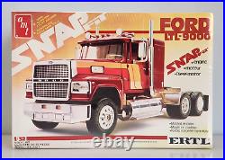 AMT Ertl SnapFit Ford LTL-9000 1/32 Scale Semi Truck Plastic Model 6787, Sealed