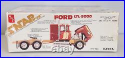 AMT Ertl SnapFit Ford LTL-9000 1/32 Scale Semi Truck Plastic Model 6787, Sealed