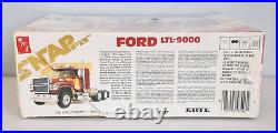 AMT Ertl SnapFit Ford LTL-9000 1/32 Scale Semi Truck Plastic Model 6787, Sealed