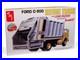 AMT Ford C-600 Gar Wood Load Packer Garbage Truck 125 Scale Model Kit