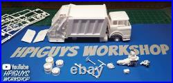 AMT Ford C-600 Gar Wood Load Packer Garbage Truck 125 Scale Model Kit