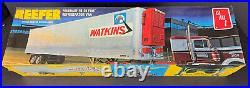 AMT Fruehauf 40ft Reefer Refrigerated Semi Trailer 1/25 1971 Model Kit SEALED