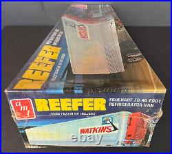 AMT Fruehauf 40ft Reefer Refrigerated Semi Trailer 1/25 1971 Model Kit SEALED