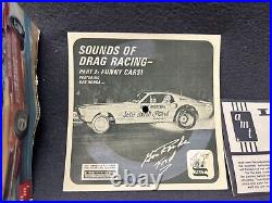 AMT Gas Ronda Longnose Mustang Funny Car Model Sealed Inside T307 with Record RARE