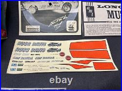 AMT Gas Ronda Longnose Mustang Funny Car Model Sealed Inside T307 with Record RARE