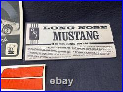 AMT Gas Ronda Longnose Mustang Funny Car Model Sealed Inside T307 with Record RARE