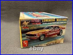 AMT Gas Ronda Longnose Mustang Funny Car Model Sealed Inside T307 with Record RARE