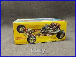 AMT Gas Ronda Longnose Mustang Funny Car Model Sealed Inside T307 with Record RARE