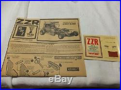 AMT George Barris The ZZR RARE Kit #906-170 Open But Inventoried Complete