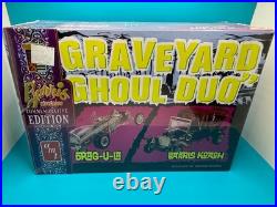 AMT Graveyard Ghoul Duo Barris Kustom Drag-U-La Model New Sealed Rare