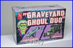 AMT Graveyard Ghoul Duo Overtaker/Bodysnatcher Original Sealed Model Kit T309