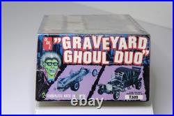 AMT Graveyard Ghoul Duo Overtaker/Bodysnatcher Original Sealed Model Kit T309