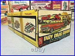 AMT INDY DRAG TEAM COMBO#T357-300 1/25 MPC CHEVROLET NOVA & CHEVY II F/C 3n1 KIT