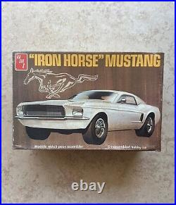 AMT IRON HORSE MUSTANG T267 Model Kit Open Box Super Rare