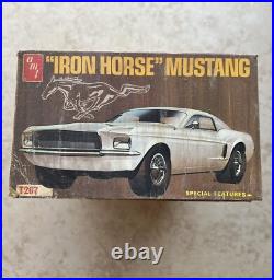 AMT IRON HORSE MUSTANG T267 Model Kit Open Box Super Rare