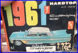 AMT K-121 1961 Ford Starliner Galaxie Hardtop annual vintage 1/25 McM NO GLASS