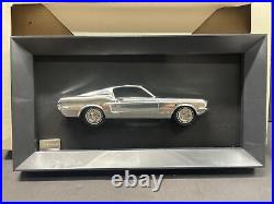 AMT Kar-Plak Kit 1968 Mustang 3D Chrome Plated Car Frame 1/25 Scale