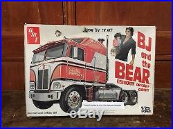 AMT Kenworth BJ And The Bear 1/25 Aerodyne Cabover Truck 1980 Model Kit