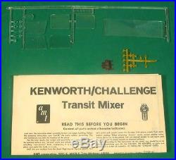 AMT Kenworth Challenge TRANSIT MIXER Cement Truck 1/25 Model T559 1/25