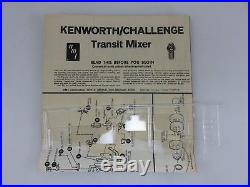 AMT Kenworth Challenge TRANSIT MIXER T559 1/25 Scale Plastic Model Kit STARTED