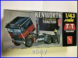 AMT Kenworth K-123 CABOVER Tractor TNT SERIES Model Kit VINTAGE 1/43 SCALE MIB