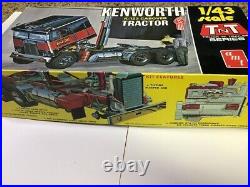 AMT Kenworth K-123 CABOVER Tractor TNT SERIES Model Kit VINTAGE 1/43 SCALE MIB