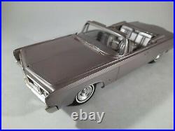 AMT Light Purple 1964 Chrysler Imperial Convertible Built Model Kit Car